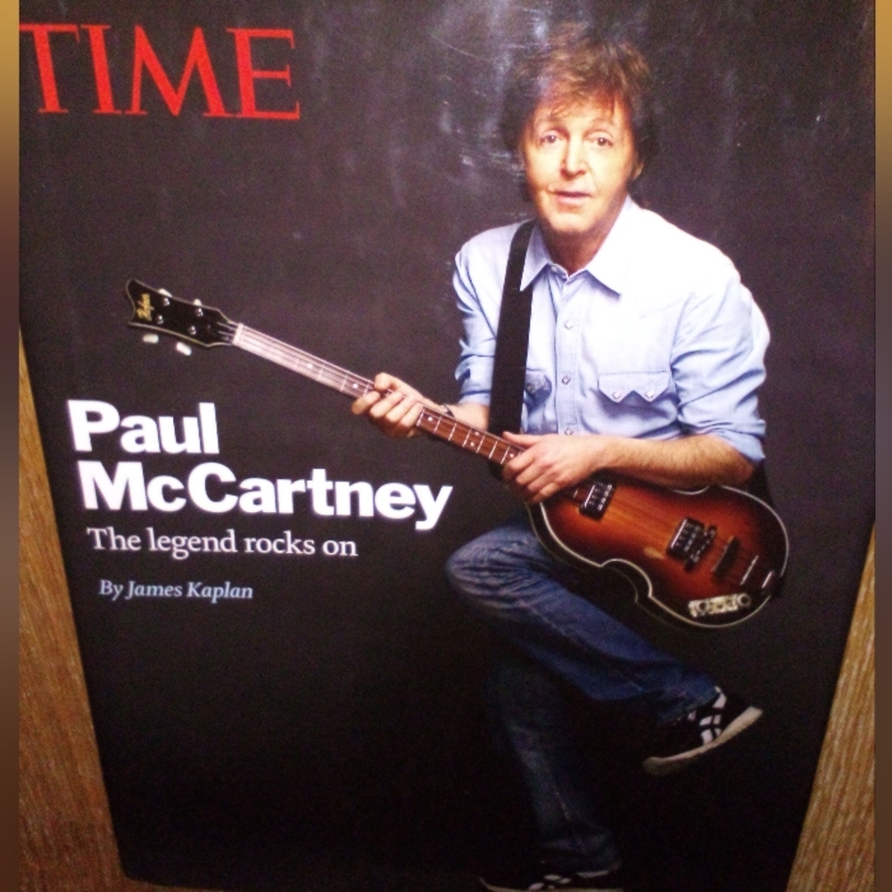 Paul McCartney The Legend Rocks On By Time Magazine And James Kaplan 2012